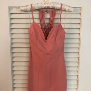 Pink club dress